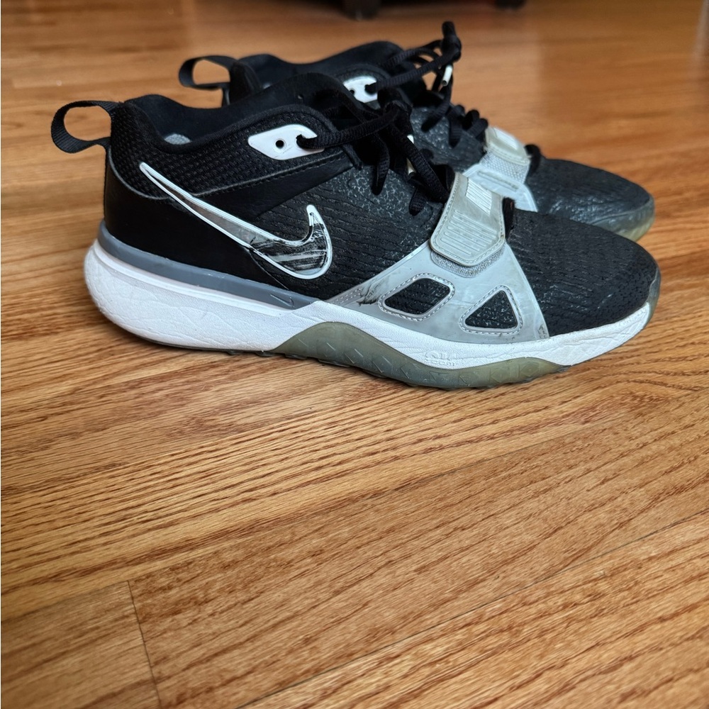 Nike Air Zoom Diamond Elite Turf Baseball Shoe Mens Sz 8 Black